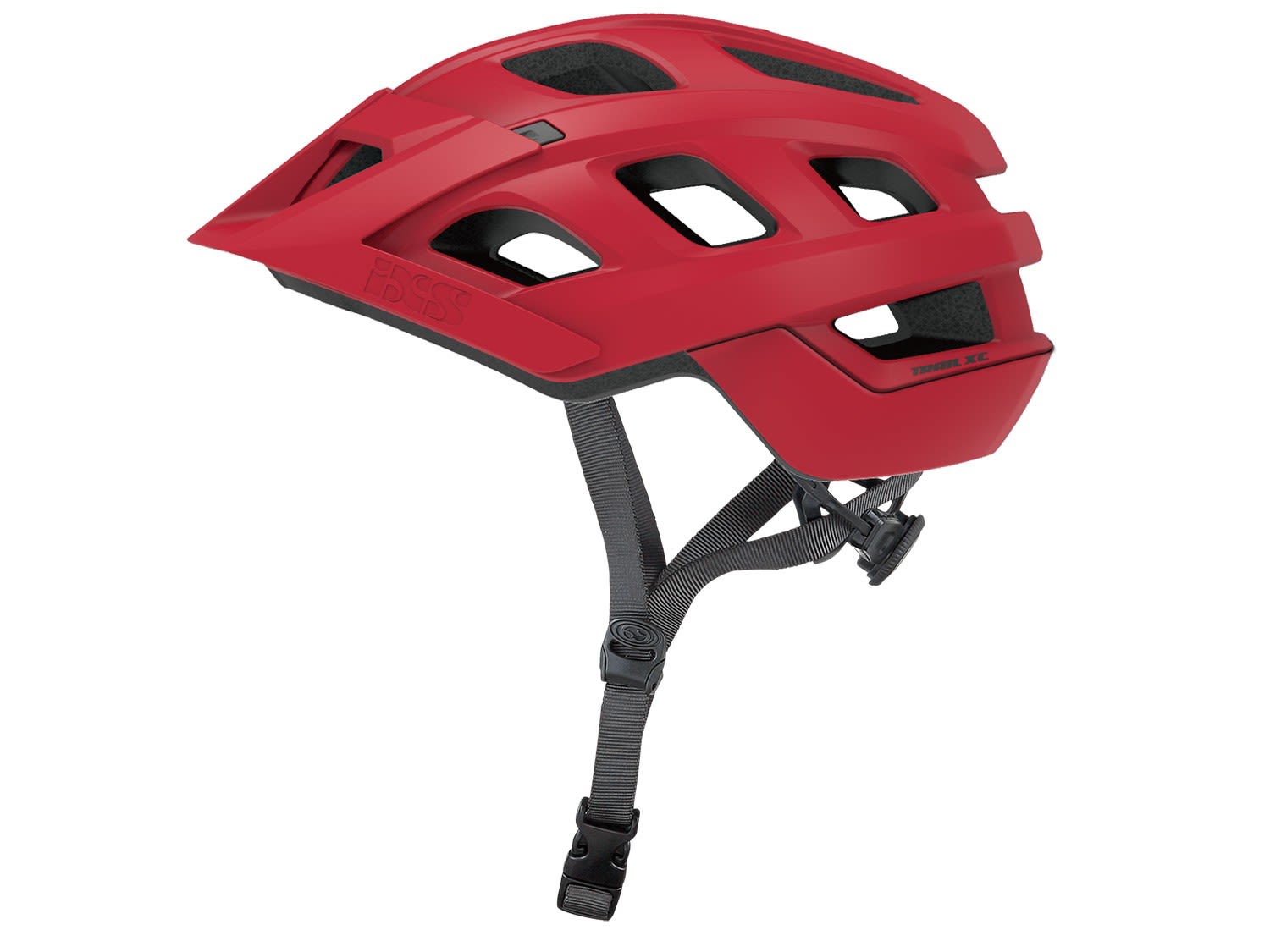 Ixs Trail Xc Evo Helmet, Red, M-L