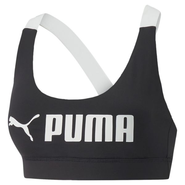 Puma W Mid Impact Puma Fit Bra