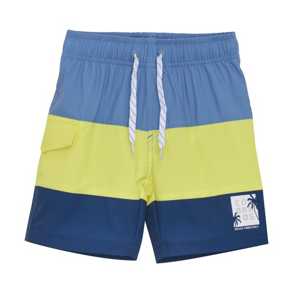 Color Kids Boys Swim Long Shorts Colorblock