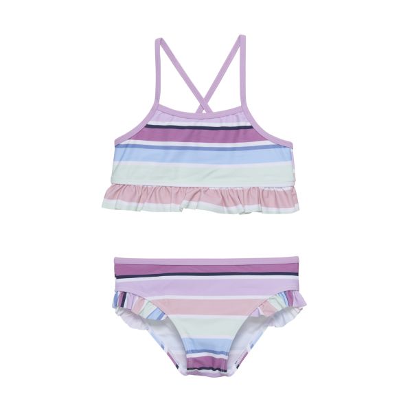 Color Kids Girls Bikini W Frills Aop