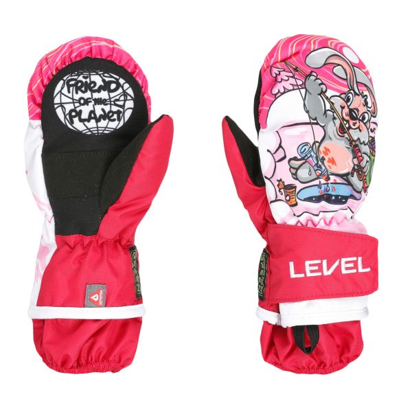 Level Gloves Kids Animal Mitten