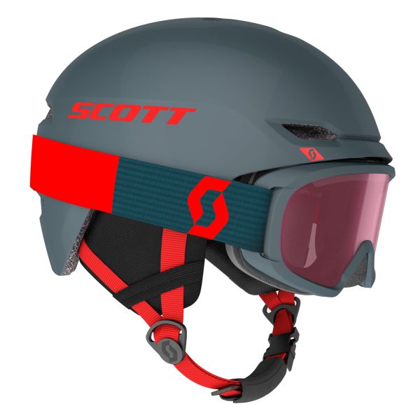 Scott Junior Keeper 2 Helmet + Witty Goggle Combo