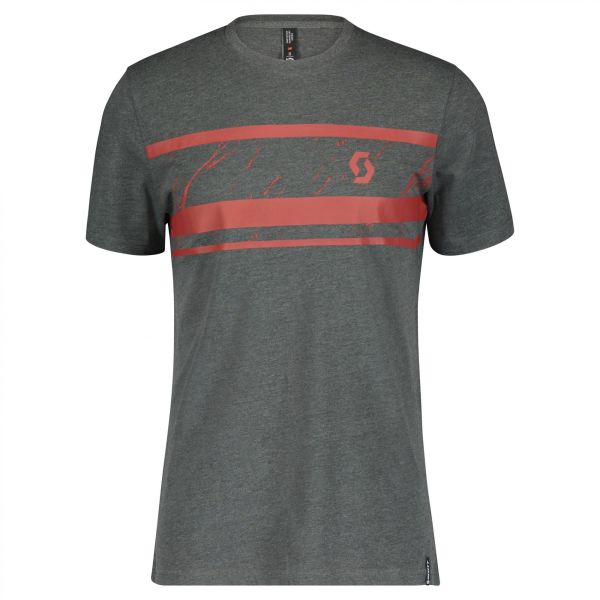 Scott M Stripes S/Sl Tee