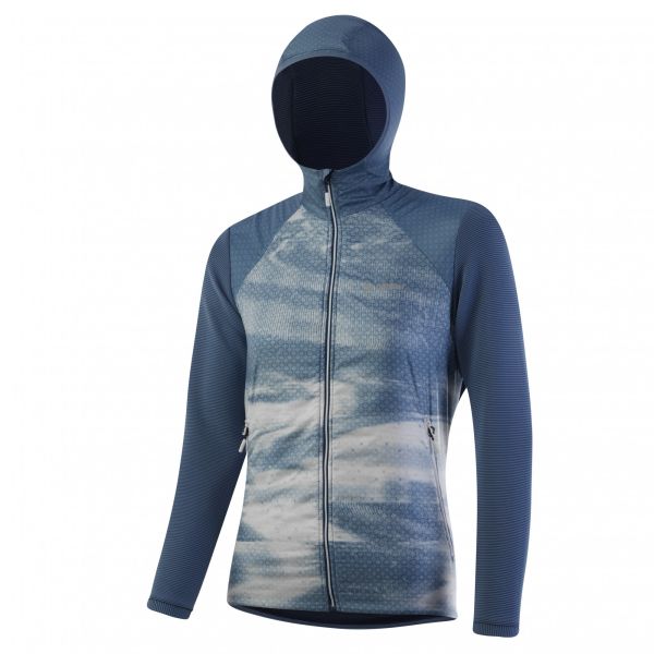 Löffler W Hooded Hybridjacket Speed Pl Active