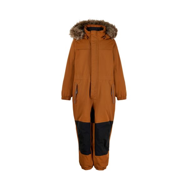 Color Kids Kids Coverall With Fake Fur 1