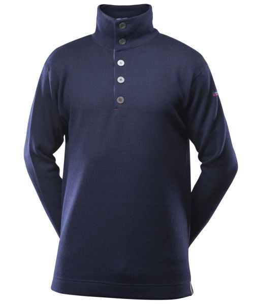 Devold Blaatroie Wool Button Neck