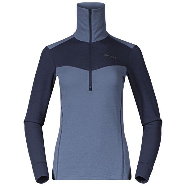 Bergans W Inner Dual Merino Half Zip