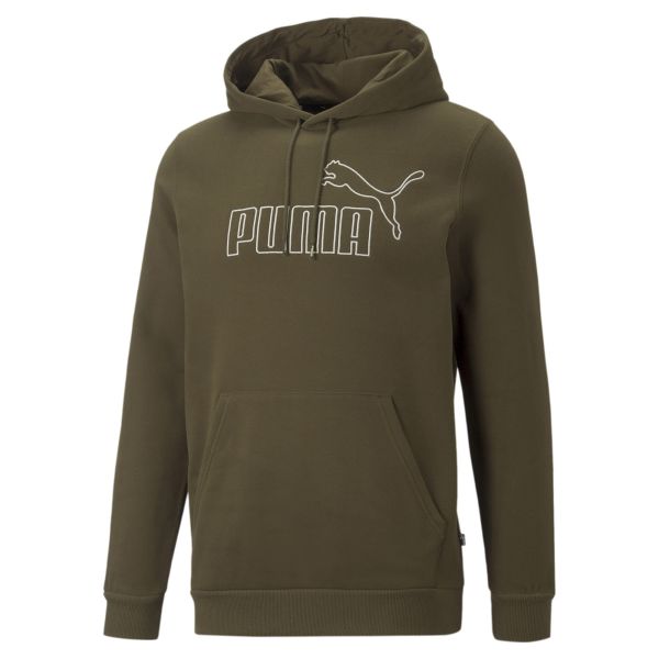 Puma M Essentials Elevated Hoodie Fl